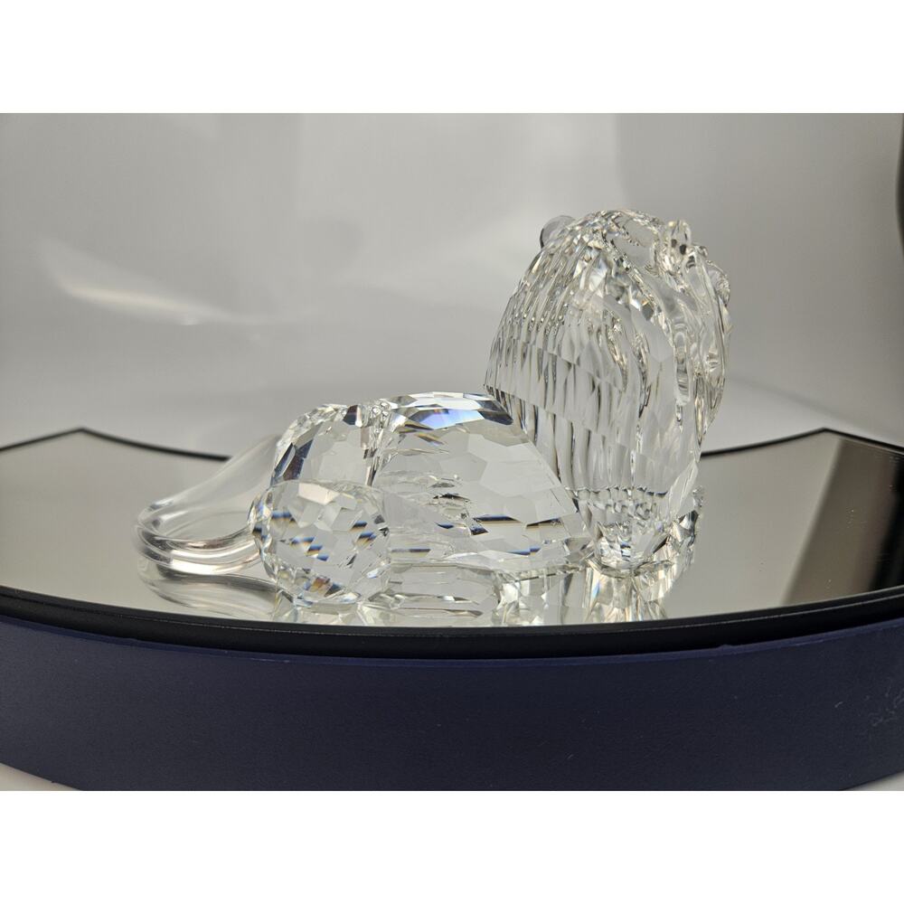 Swarovski Lion Figurine Inspiration Africa Collect Approx 5" EUC Vintage No Box - Picture 5 of 8